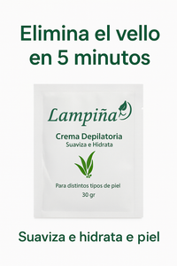 Crema depilatoria lampiña 30g